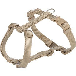Шлея для собак Trixie Premium H harness L&ndash;XL 75&ndash;120 см 25 мм пісочна 203536 фото