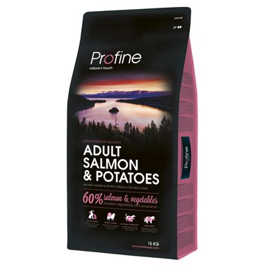 Сухий корм для собак Profine Adult Salmon 15 кг, лосось гіпоалергенний