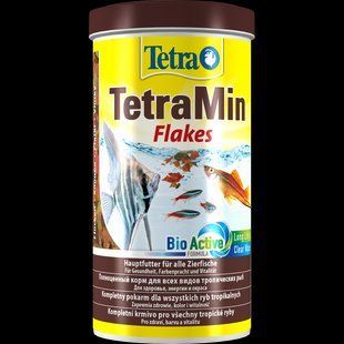 Сухий корм для риб Tetra для акваріумних риб Min Flakes 200 г 1 л 762725 фото