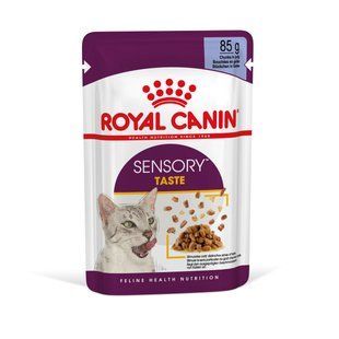 Вологий корм для котів Royal Canin SENSORY TASTE JELLY 085 кг 1638165701 фото