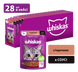 Упаковка вологого корму Whiskas з індичкою в соусі 28 шт. * 85 г