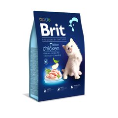 Сухий корм для кошенят Brit Premium Kitten з куркою 8 кг