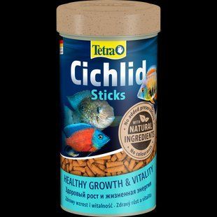 Сухий корм для риб Tetra для цихлід Cichlid Sticks, 250 мл 157170 фото