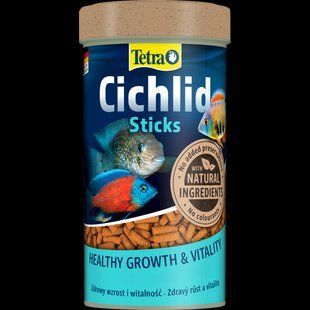 Сухий корм для риб Tetra для цихлід Cichlid Sticks, 250 мл 157170 фото