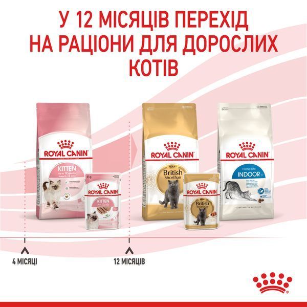 Вологий корм для котів Royal Canin KITTEN LOAF 85 г 41450011 фото