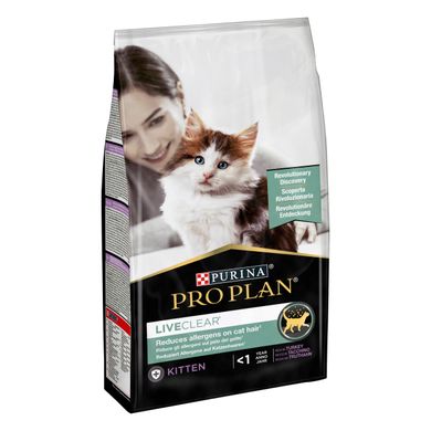 Сухий корм для кошенят PRO PLAN LiveClear Kitten 