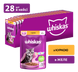 Упаковка вологого корму Whiskas Junior з куркою в соусі 28 шт. * 85 г